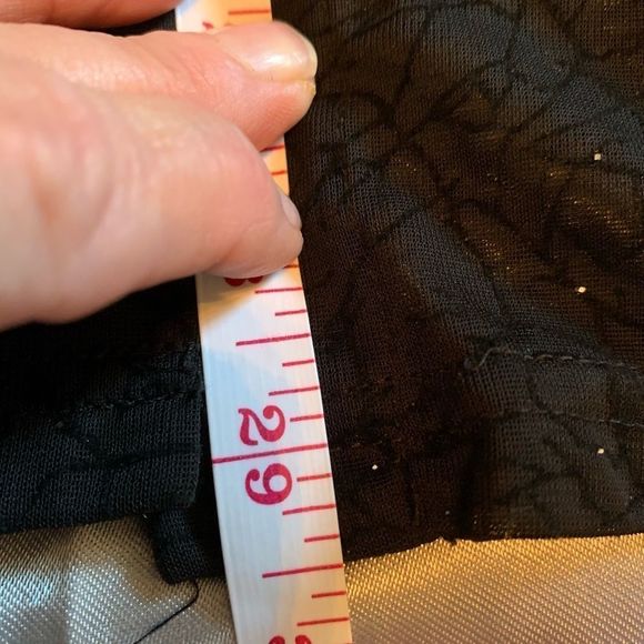 George Spider-web Silver sparkle Blacksheer Top 18/20 (S-133) - Picture 4 of 4